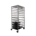 Alluserv AURSC12 Ambient Mobile Delivery Cart W/ (12) Tray Capacity, Aluminum-cityfoodequipment.com