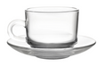 Anchor Hocking 1P00340 6 3/4 Oz Glass Tea/coffee Mug-cityfoodequipment.com