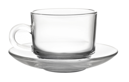 Anchor Hocking 1P00340 6 3/4 Oz Glass Tea/coffee Mug-cityfoodequipment.com