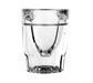 Anchor Hocking 5280/1612UL 1 1/4 Oz Fluted Whiskey Shot Glass With 1/2 Oz. Cap Line-cityfoodequipment.com