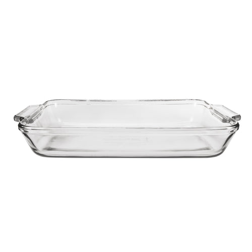 Anchor Hocking 81935L20 15 3/4" X 10" Rectangular Baking Dish, Glass-cityfoodequipment.com