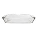 Anchor Hocking 81935L20 15 3/4" X 10" Rectangular Baking Dish, Glass-cityfoodequipment.com