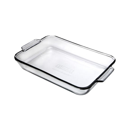 Anchor Hocking 81936L20 13 3/4" X 8 1/4" Rectangular Baking Dish, Glass-cityfoodequipment.com