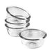 Anchor Hocking 82269L20 4 Piece 10 Oz Oval Glass Custard Cups-cityfoodequipment.com