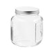 Anchor Hocking 85812AHG17 32 Oz Glass Cracker Jar W/ Brushed Metal Lid-cityfoodequipment.com