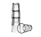 Anchor Hocking 90254 14 Oz Clarisse™ Beverage Glass W/ Tempered Rim & Stackable-cityfoodequipment.com