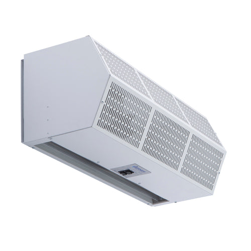 Berner CHD10-3120A 120" Unheated Air Curtain - (3) Speeds, White, 120v-cityfoodequipment.com