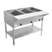 BevLes BVST-3-120 44" Hot Steam Table w/ (3) Wells & Undershelf, 120v-cityfoodequipment.com