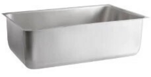 Bevles BVWP-12-20 Rectangular Spillage Pan, Stainless Steel-cityfoodequipment.com