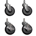 Bevles TC5-5B 5" Casters For Hot & Cold Food Tables-cityfoodequipment.com