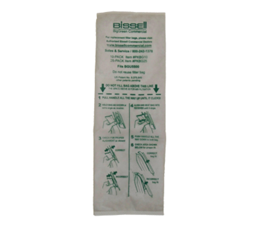 Bissell PKBG25 Vacuum Cleaner Bags For BGU5500-cityfoodequipment.com