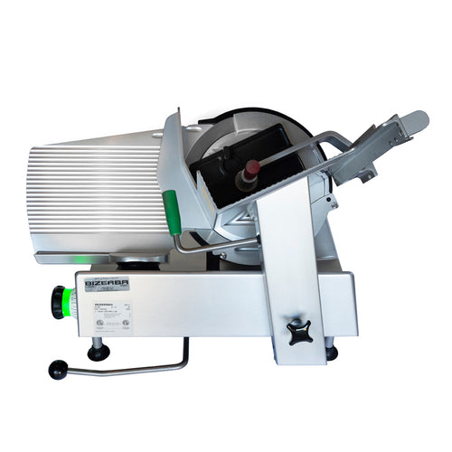Bizerba GSPHI90-K12 Manual Meat Slicer w/ 13" Blade - Belt Driven, 1/2 hp-cityfoodequipment.com