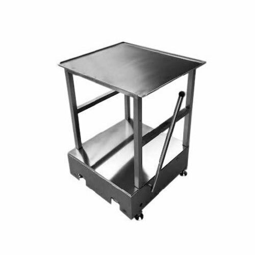 Bizerba SLICER-TABLE-1 31 1/2" Equipment Stand W/ Retractable Casters, Undershelf-cityfoodequipment.com