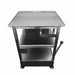 Bizerba SLICER-TABLE-2 31 1/2" Equipment Stand W/ Retractable Casters, Undershelf-cityfoodequipment.com