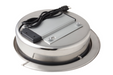 Bon Chef 11002ES Font Flange Stainless Dripless Water Pan, W/ Heater-cityfoodequipment.com
