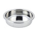 Bon Chef 12021 10 3/4" Round Food Pan For Petite Chafers, Stainless-cityfoodequipment.com