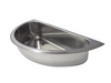 Bon Chef 12007 Half Size Round Chafer Food Pan, Stainless Steel-cityfoodequipment.com