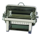Bon Chef 14004 Full Size Chafer W/ Roll-Top Lid & Chafing Fuel Heat-cityfoodequipment.com