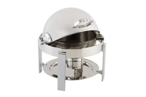 Bon Chef 20014CH 3-Qt Chafer W/ Chrome Trim, Contemporary-cityfoodequipment.com