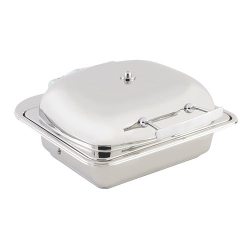 Bon Chef 20302 Half Size Chafer W/ Lift-Off Lid & Induction Heat-cityfoodequipment.com