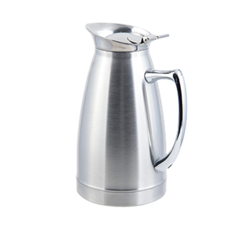 Bon Chef 4051S 20 Oz Insulated Pitcher Server, Stainless W/ Satin Finish-cityfoodequipment.com
