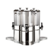Bon Chef 40507 6 Gal Beverage Dispenser W/ Ice Tube - Stainless Base-cityfoodequipment.com