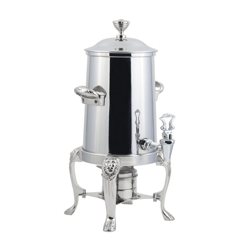 Bon Chef 48101C 2-Gallon Coffee Urn Server, Solid Fuel, Chrome, Lion-cityfoodequipment.com