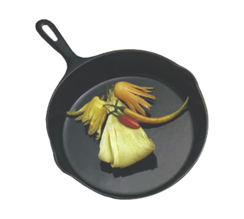 Bon Chef 5026T 10 1/2" Stainless Steel Frying Pan W/ Solid Metal Handle-cityfoodequipment.com