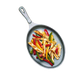 Bon Chef 5037T Oval Tempo Skillet, 7 1/7 X 9 7/8", Aluminum/pewter Glo-cityfoodequipment.com