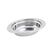 Bon Chef 5204 2-Qt Full Oval Food Pan, Stainless Steel-cityfoodequipment.com