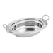 Bon Chef 5204HRSS 2 Qt Full Oval Food Pan W/ Round Stainless Handle, 2 1/2" Deep-cityfoodequipment.com