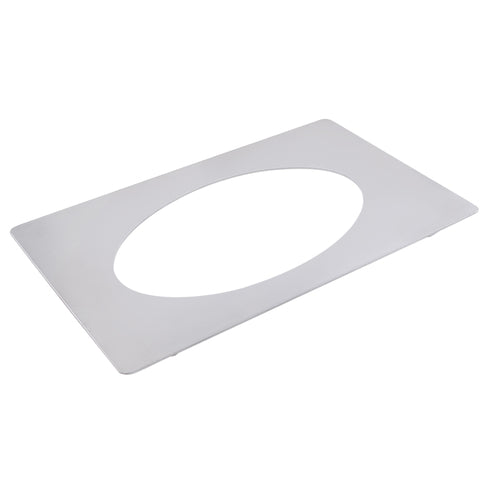 Bon Chef 52080 Full Size Tile W/ Cutout For 5299HR Or 5288HR, Stainless-cityfoodequipment.com