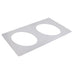 Bon Chef 52083 Full Size Tile W/ 2 Cutouts For 5203, Stainless-cityfoodequipment.com