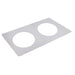 Bon Chef 52085 Full Size Tile W/ 2 Cutouts For 5250, Stainless-cityfoodequipment.com