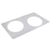 Bon Chef 52086 Full Size Tile W/ 2 Cutouts For 5211, Stainless-cityfoodequipment.com