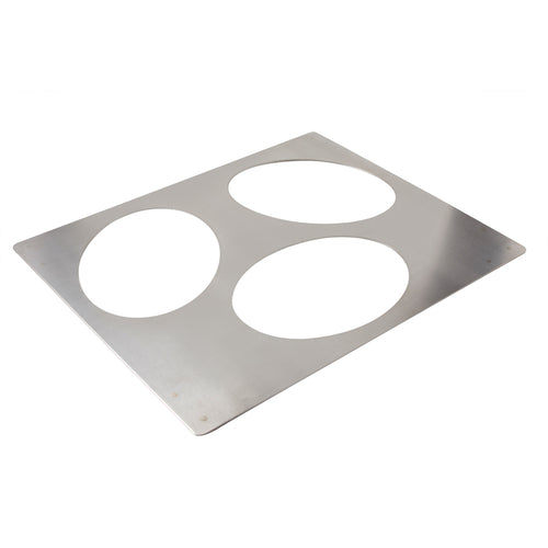 Bon Chef 52098 Full Sizecustom Cut Tile For (3) 60002, Stainless-cityfoodequipment.com