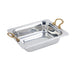 Bon Chef 5209HR 1/2 Size Food Pan W/ Round Handles, 2 3/4" Deep, Stainless Steel-cityfoodequipment.com