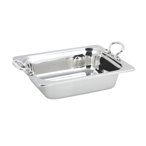 Bon Chef 5209HRSS 1/2 Size Food Pan W/ Round Stainless Handles, 2 3/4" Deep-cityfoodequipment.com