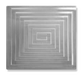 Bon Chef 52102 1/2-Size Rectangle Tile Inset, Stainless-cityfoodequipment.com