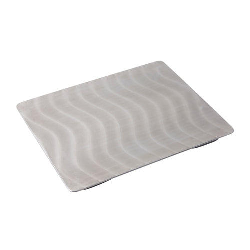 Bon Chef 52106 1/2-Size Swirl Tile Inset, Stainless-cityfoodequipment.com