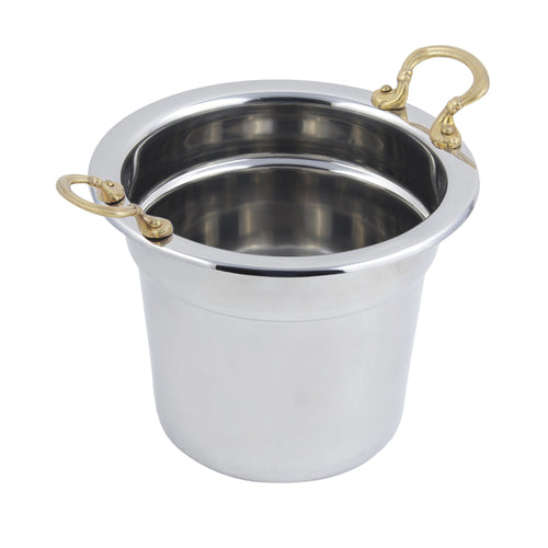Bon Chef 5211HR Soup Tureen W/ Round Handles, 8 1/4" Deep, Stainless Steel-cityfoodequipment.com