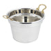 Bon Chef 5214HR Soup Tureen W/ Round Handle, 8" Deep, Stainless Steel-cityfoodequipment.com