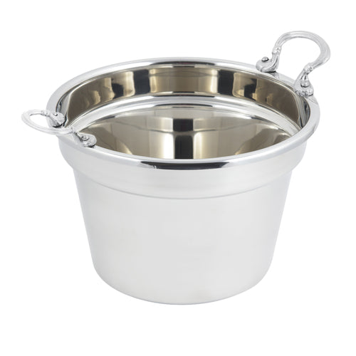 Bon Chef 5214HRSS Soup Tureen W/ Round Stainless Handle, 8" Deep-cityfoodequipment.com