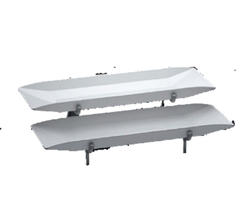 Bon Chef 53401 Melamine Rectangular Platter, 23.25x7.75x1.5"-cityfoodequipment.com