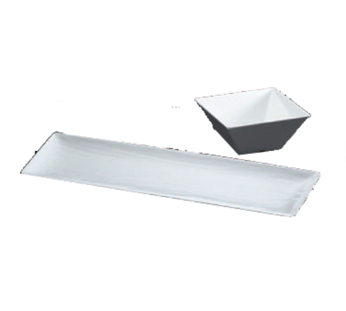 Bon Chef 53500 52-Oz Square Serving Bowl W/ 1.62-Quart Capacity, Melamine-cityfoodequipment.com