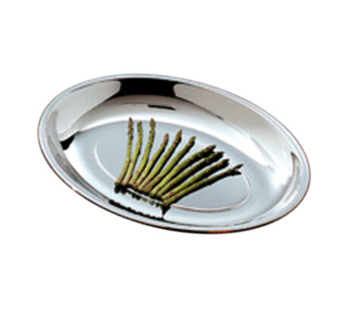 Bon Chef 5219 Oval Coupe Platter, Stainless-cityfoodequipment.com
