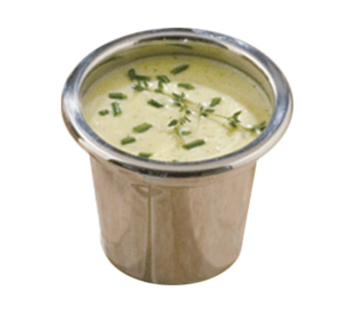 Bon Chef 5225 18-Oz Condiment Pot, Stainless Steel-cityfoodequipment.com