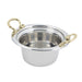 Bon Chef 5250HR 2 Qt Casserole Steamtable Dish, Round Handle, 4 3/4" Deep-cityfoodequipment.com