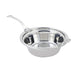 Bon Chef 5256HLSS 4-Qt Casserole Steamtable Dish, 4" Deep, Long Stainless Handle-cityfoodequipment.com