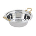 Bon Chef 5256HR 4-Qt Casserole Steamtable Dish, 4" Deep, Round Handle, Stainless-cityfoodequipment.com